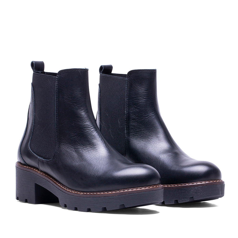 -CA-129 BLACK NAPPA BOOT