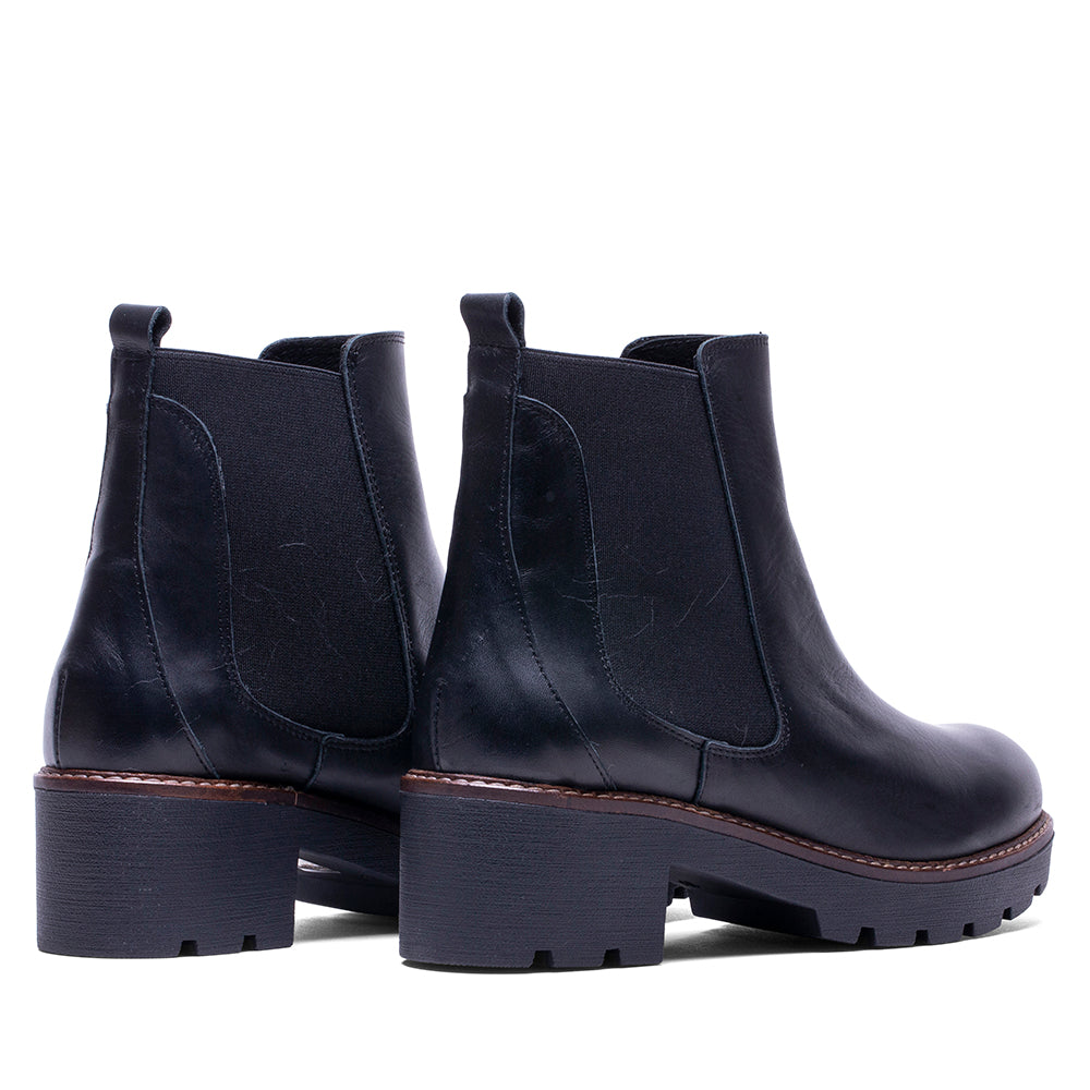 -CA-129 BLACK NAPPA BOOT