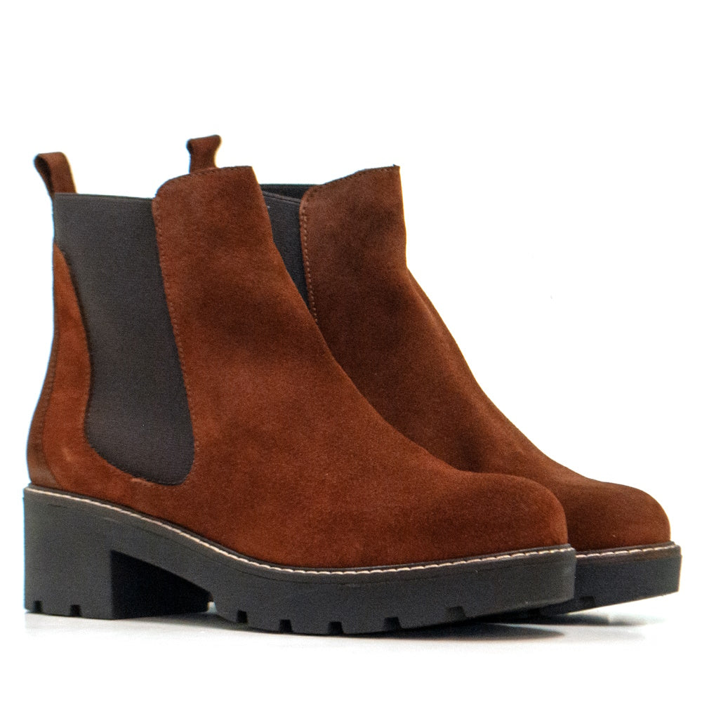BOTTE EN CUIR DAIM CA-129
