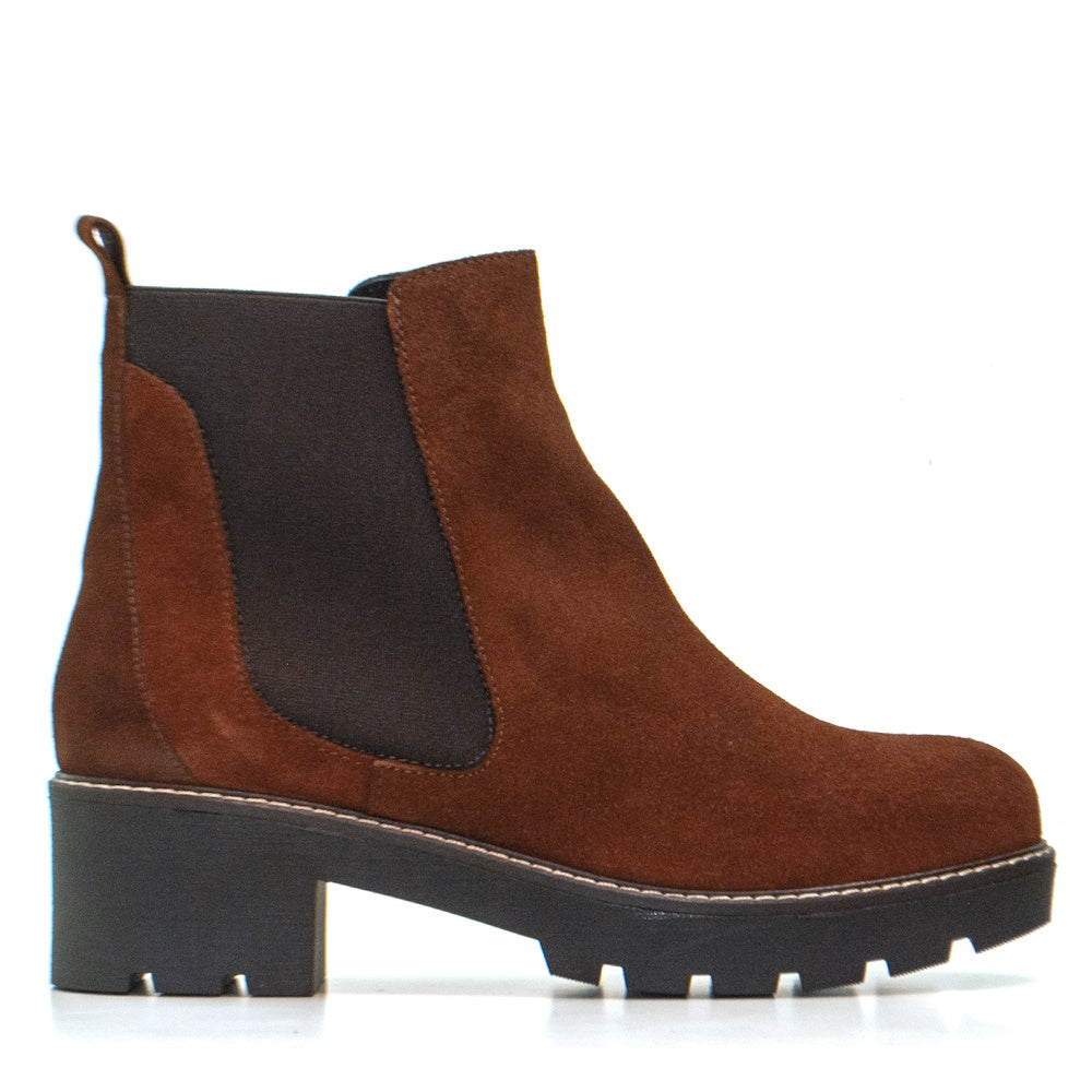 BOTTE EN CUIR DAIM CA-129