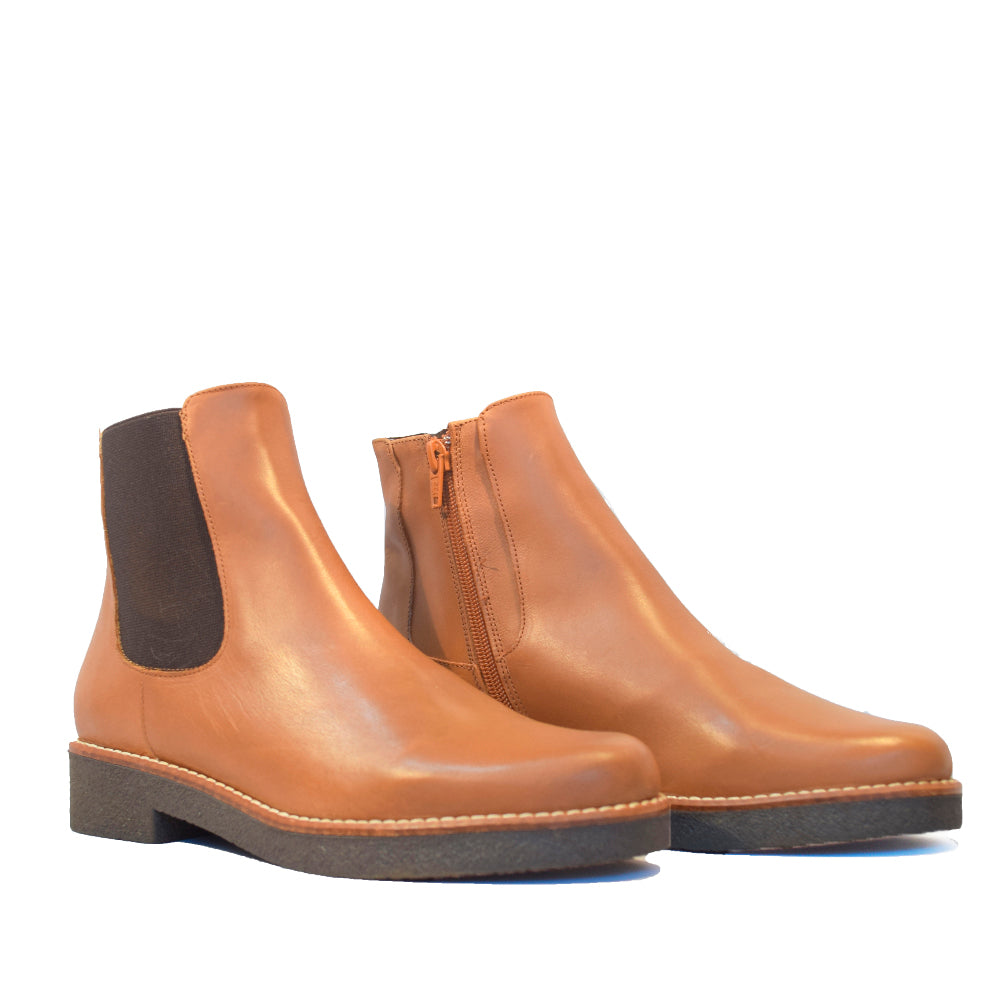 HU-481 CAMEL NAPPA BOOT