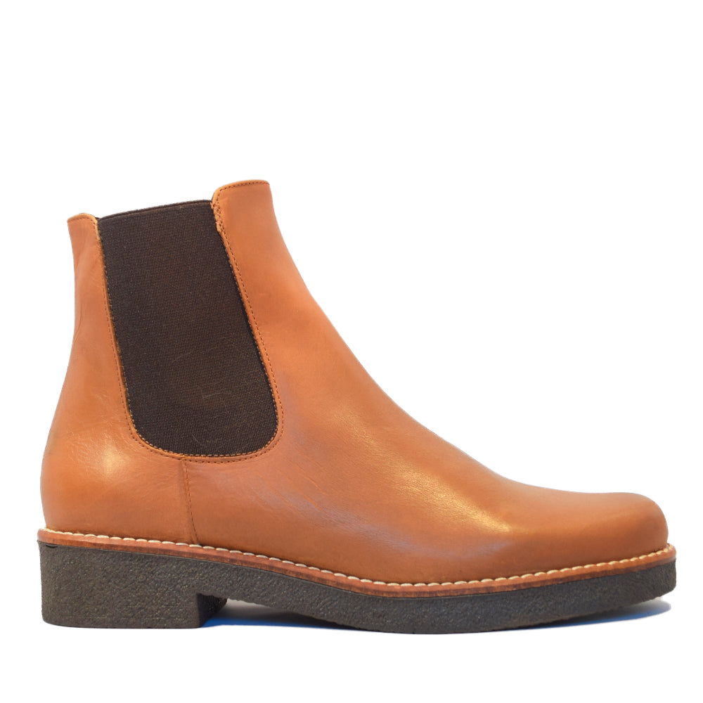 HU-481 CAMEL NAPPA BOOT