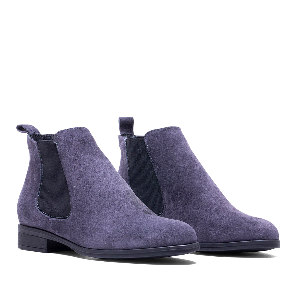 -F-2419 GREY SUEDE BOOT
