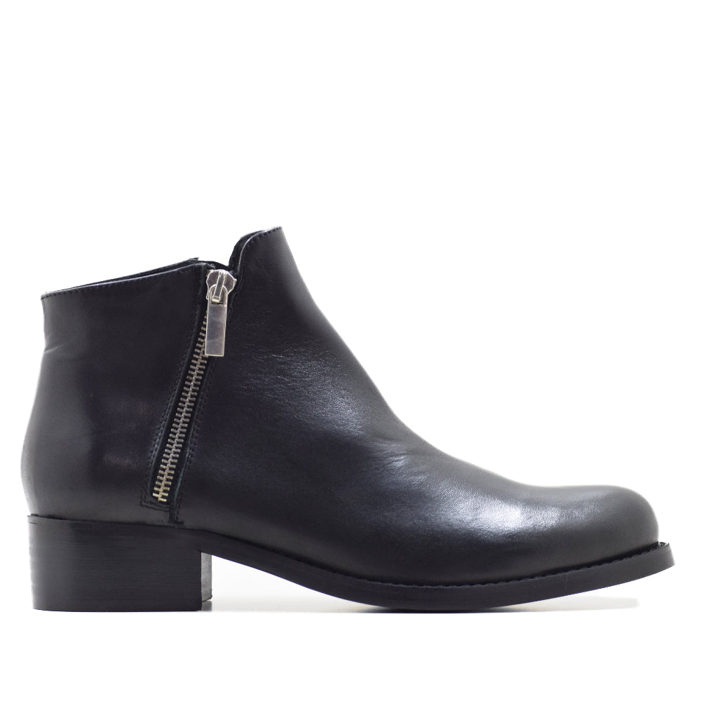 BOOT 857 BLACK COY LEATHER