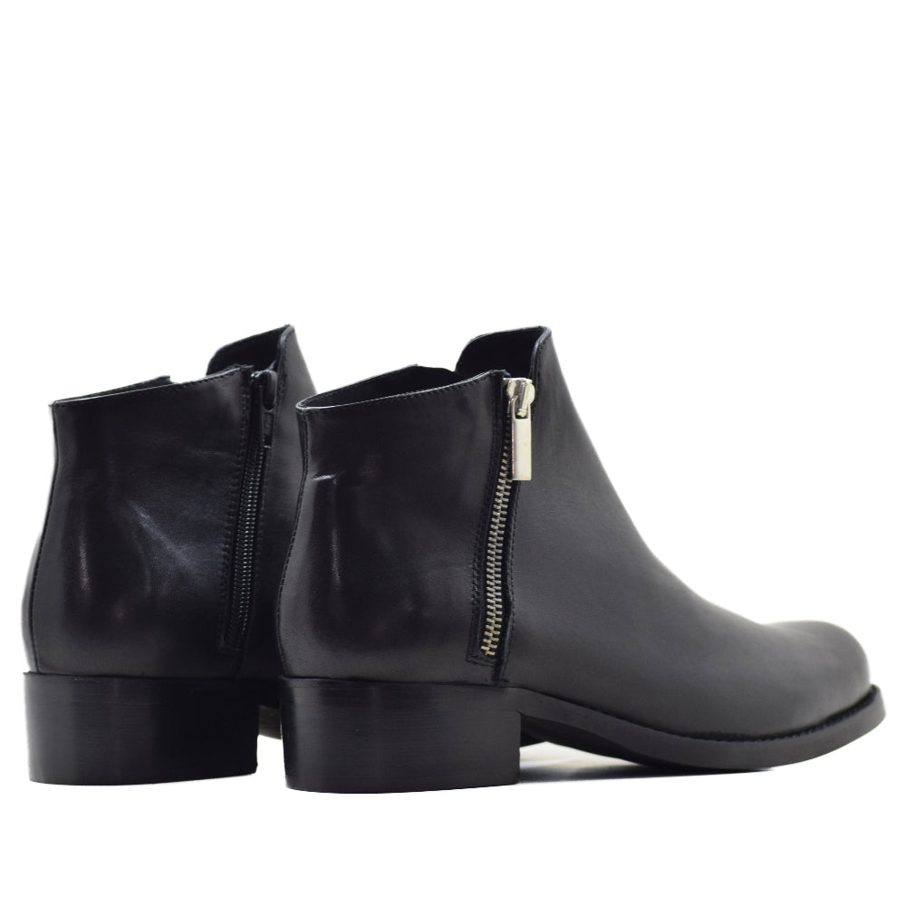 BOOT 857 BLACK COY LEATHER