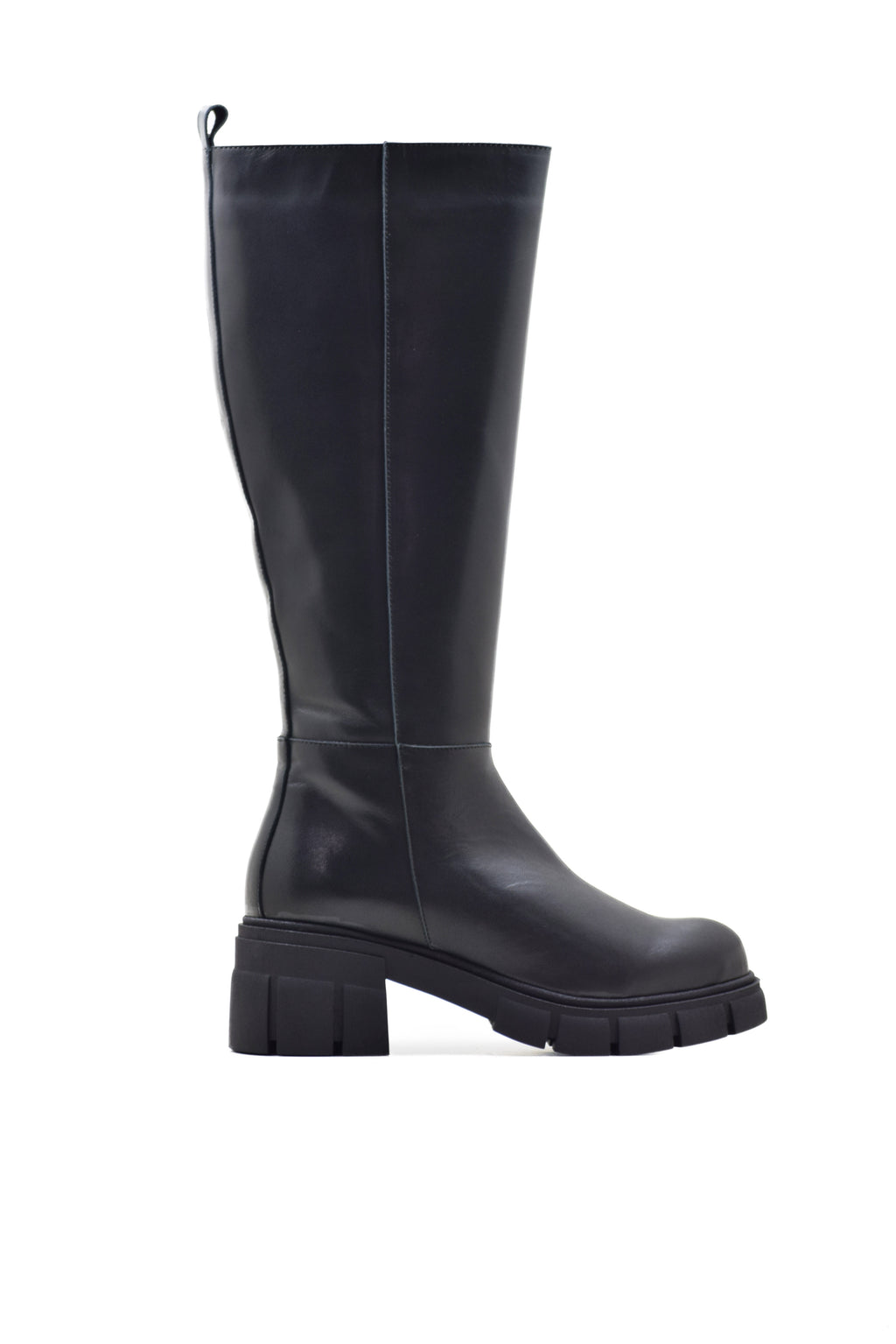 BOTA CA-1888 EN PIEL KRUST NEGRO