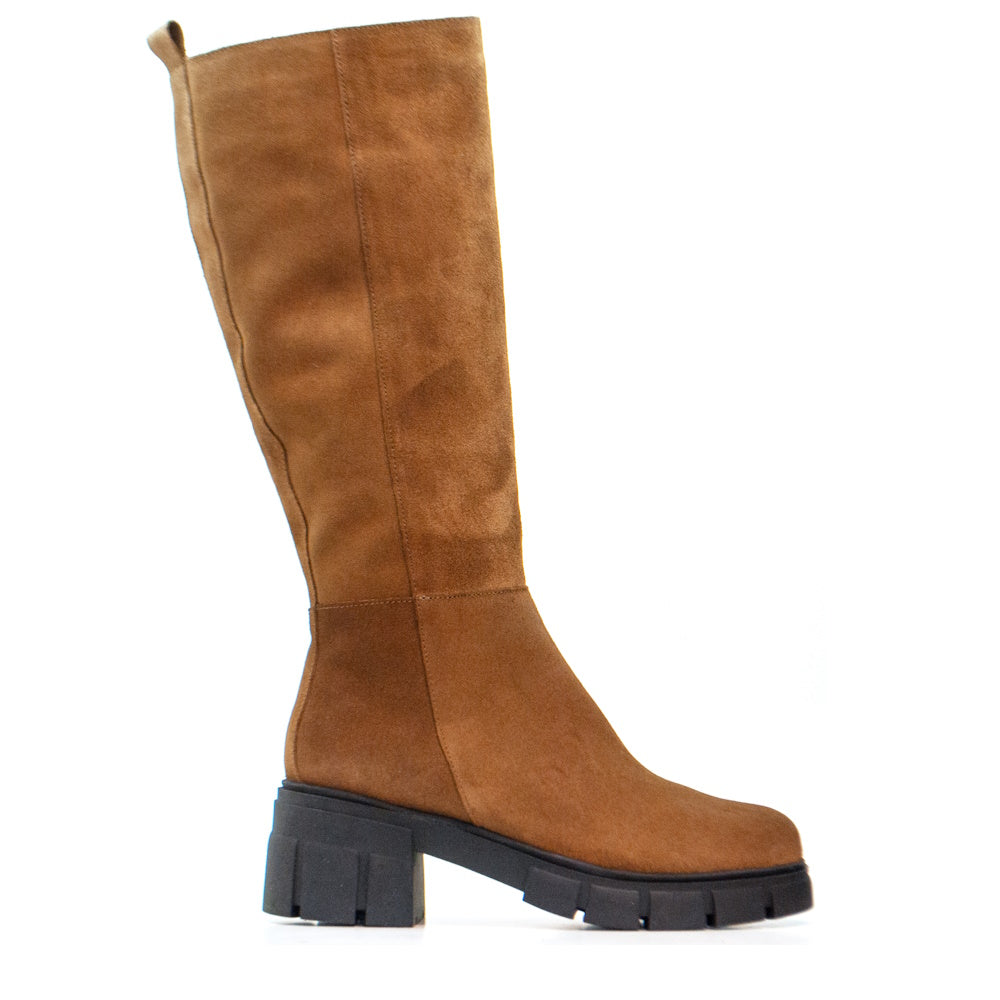 BOTA CA-1888R EN PIEL SERRAJE VISON