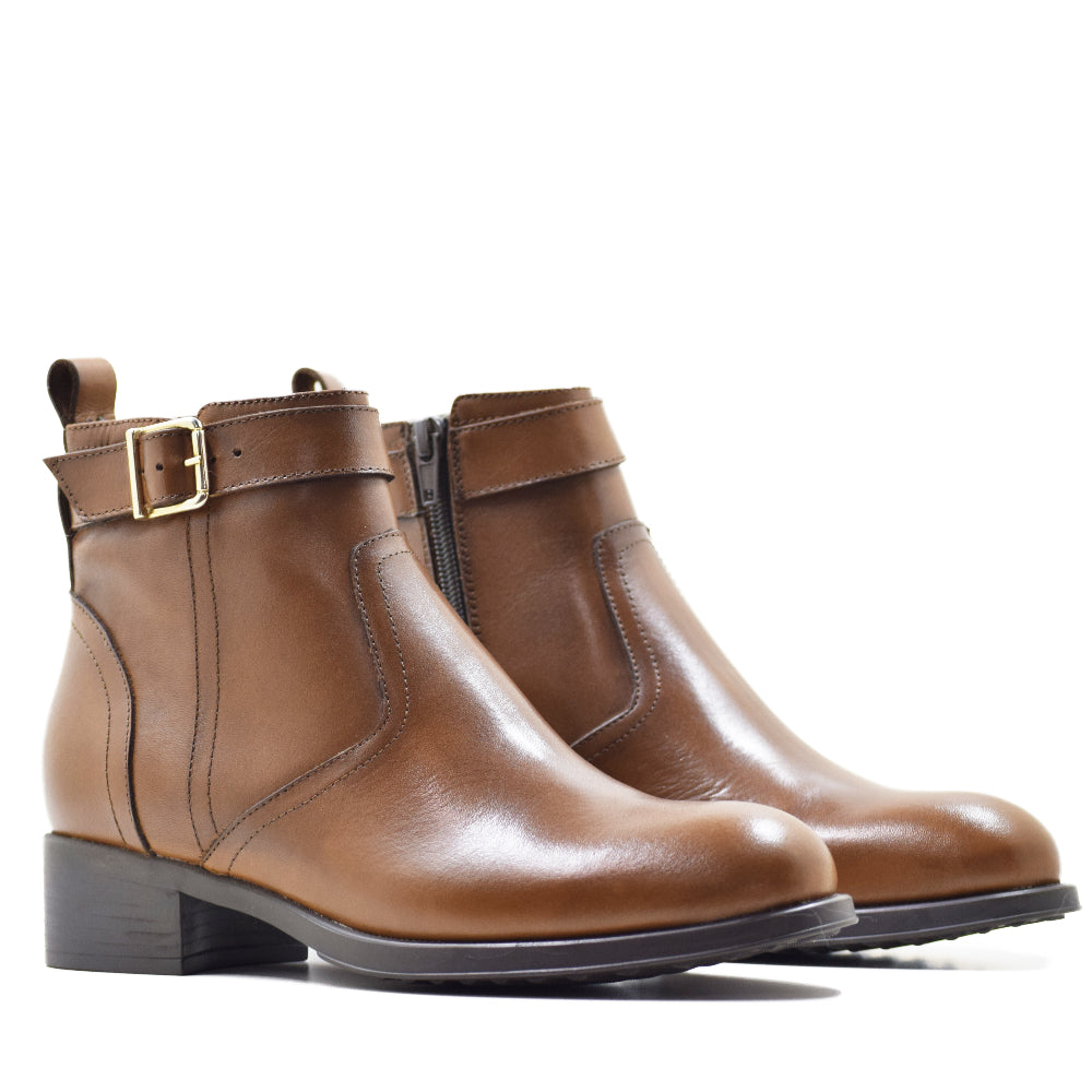 CA-1897 BOOT IN KRUST LEATHER