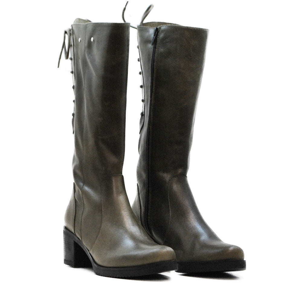 -CA-1934 KHAKI NAPPA BOOT