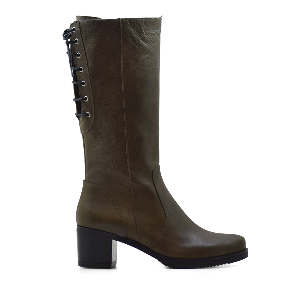 -CA-1934 KHAKI NAPPA BOOT