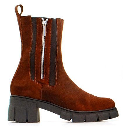 BOTTES EN CUIR SUÈDE CA-2021