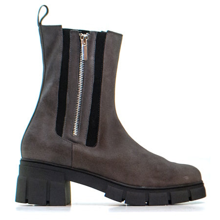 BOTTES EN DAIM GRIS CA-2021