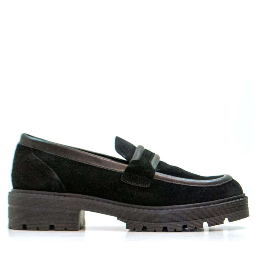 ZAPATO CA-2066 KRUST/SERRAJE NEGRO
