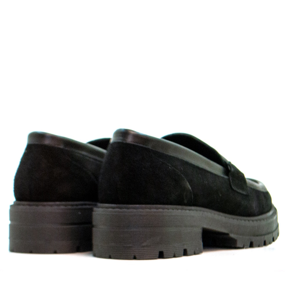 ZAPATO CA-2066 KRUST/SERRAJE NEGRO