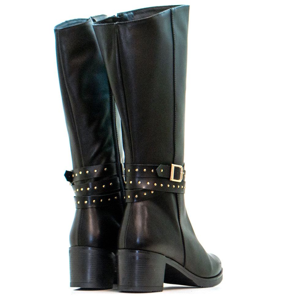BOTTES NOIRES CA-2095 KRUST