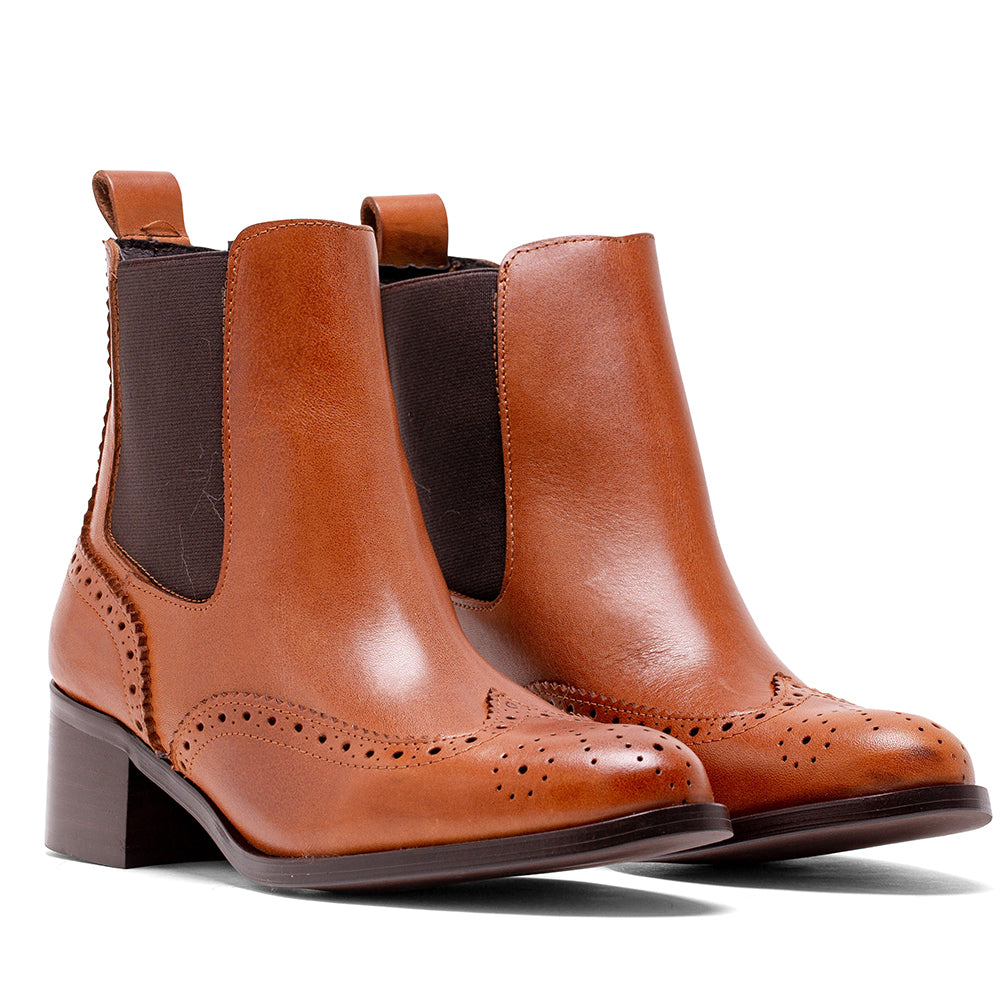 BOTTES EN CUIR KRUST F-4391