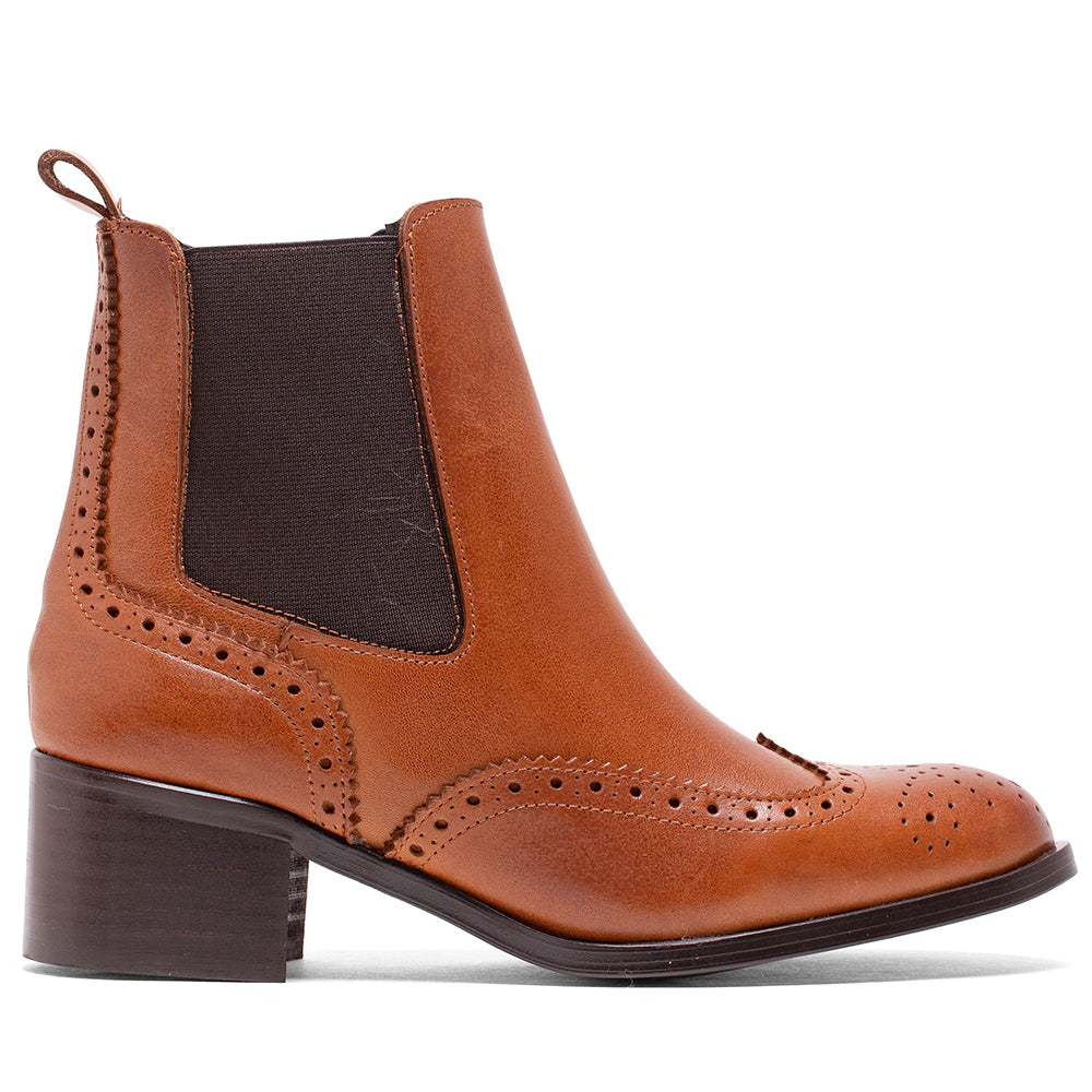 BOTTES EN CUIR KRUST F-4391