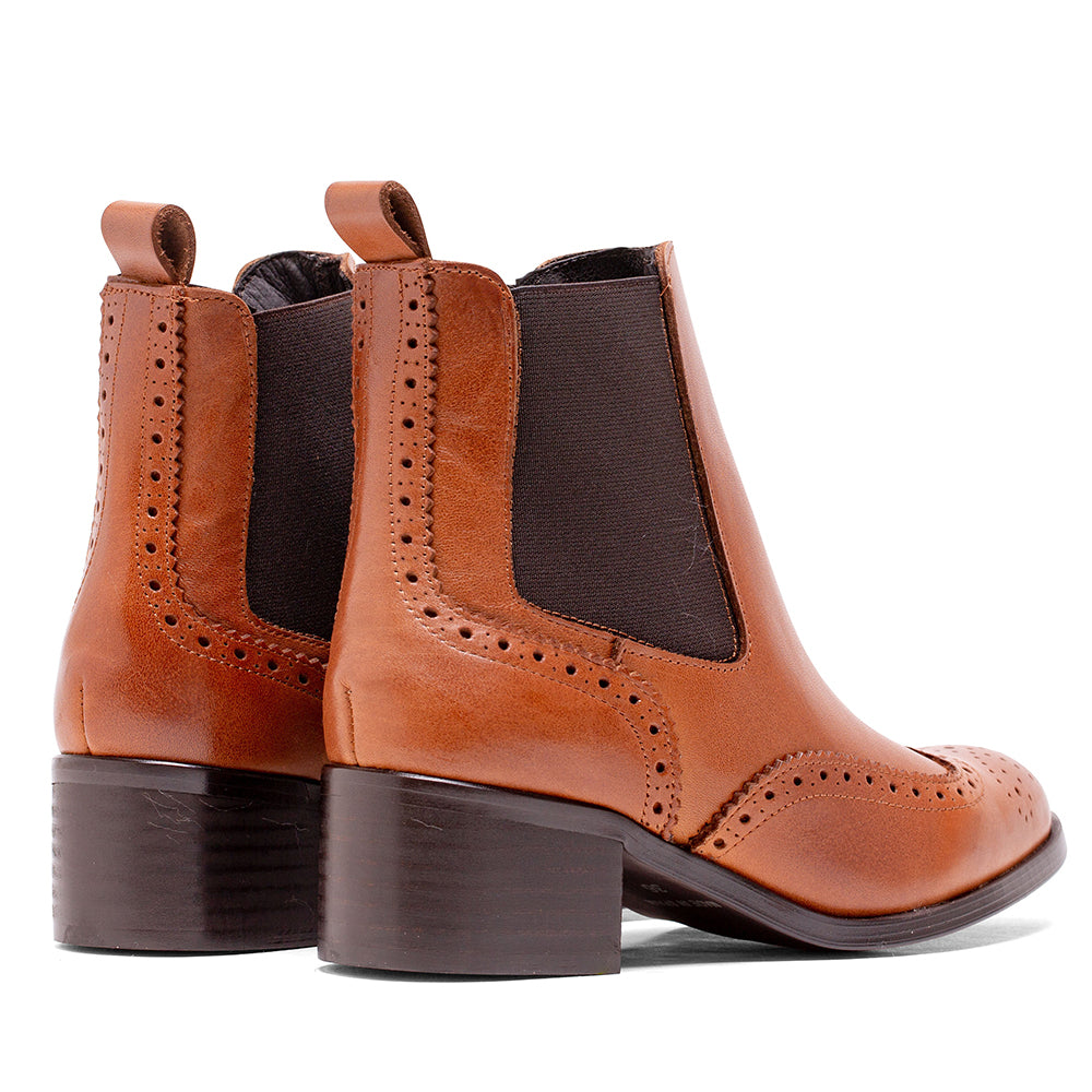 BOTTES EN CUIR KRUST F-4391