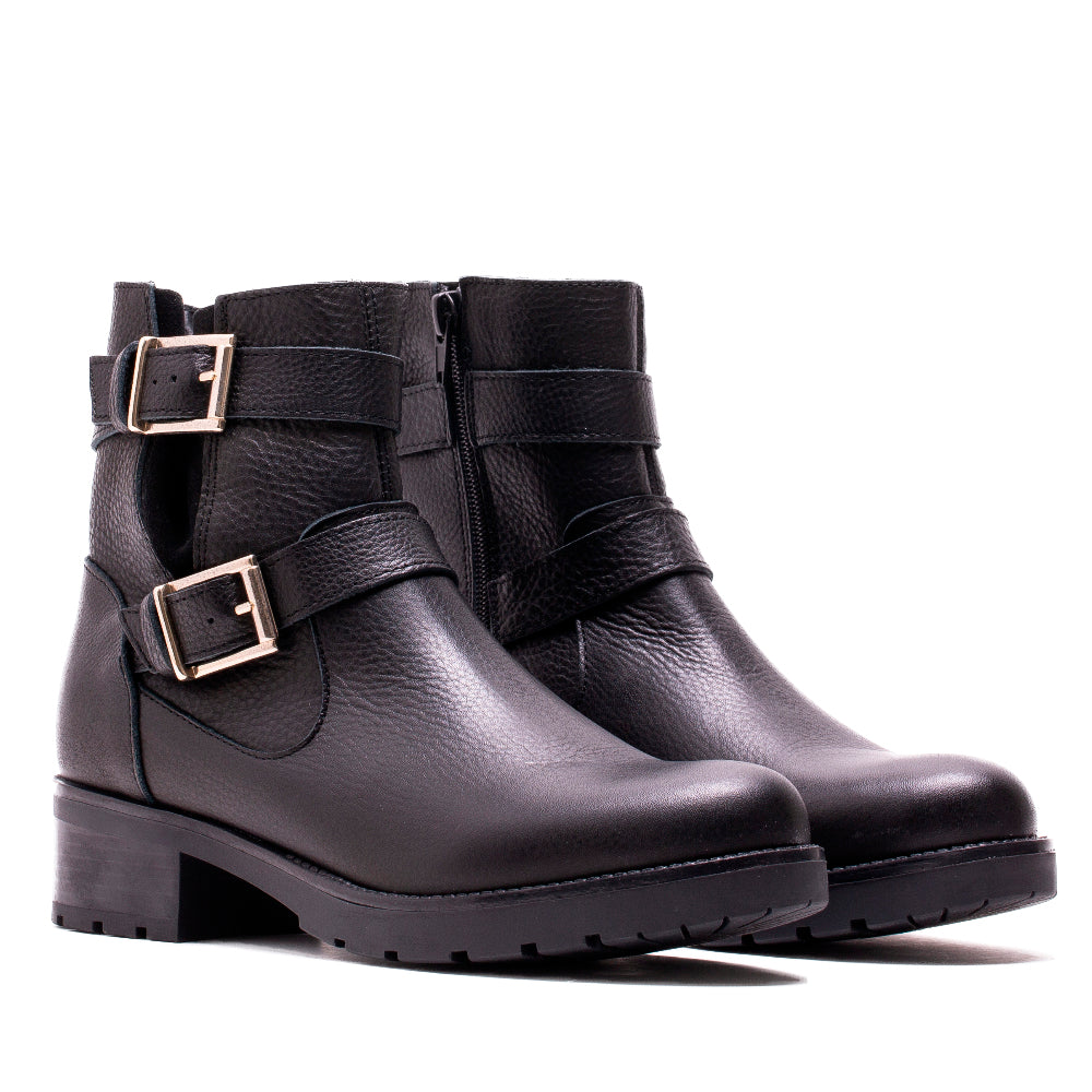 -CA-576 BUGGY BLACK/BLACK SUEDE BOOT