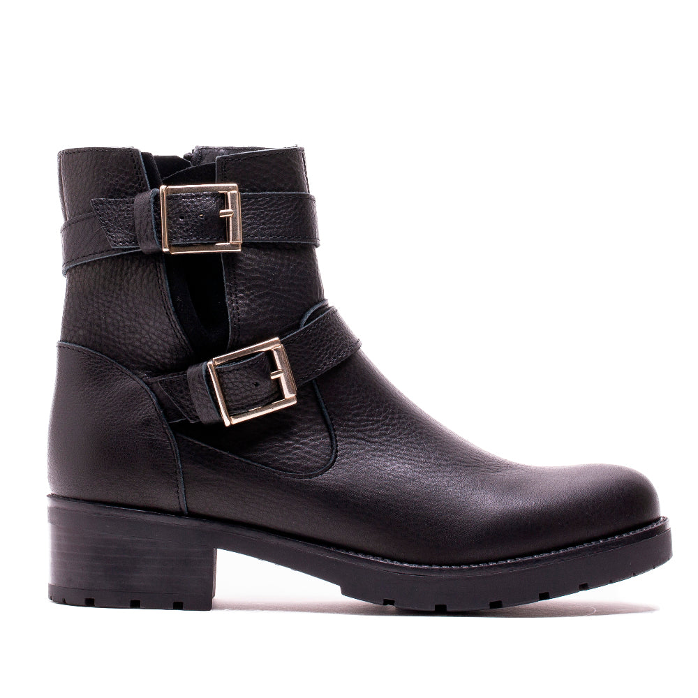 -CA-576 BUGGY BLACK/BLACK SUEDE BOOT