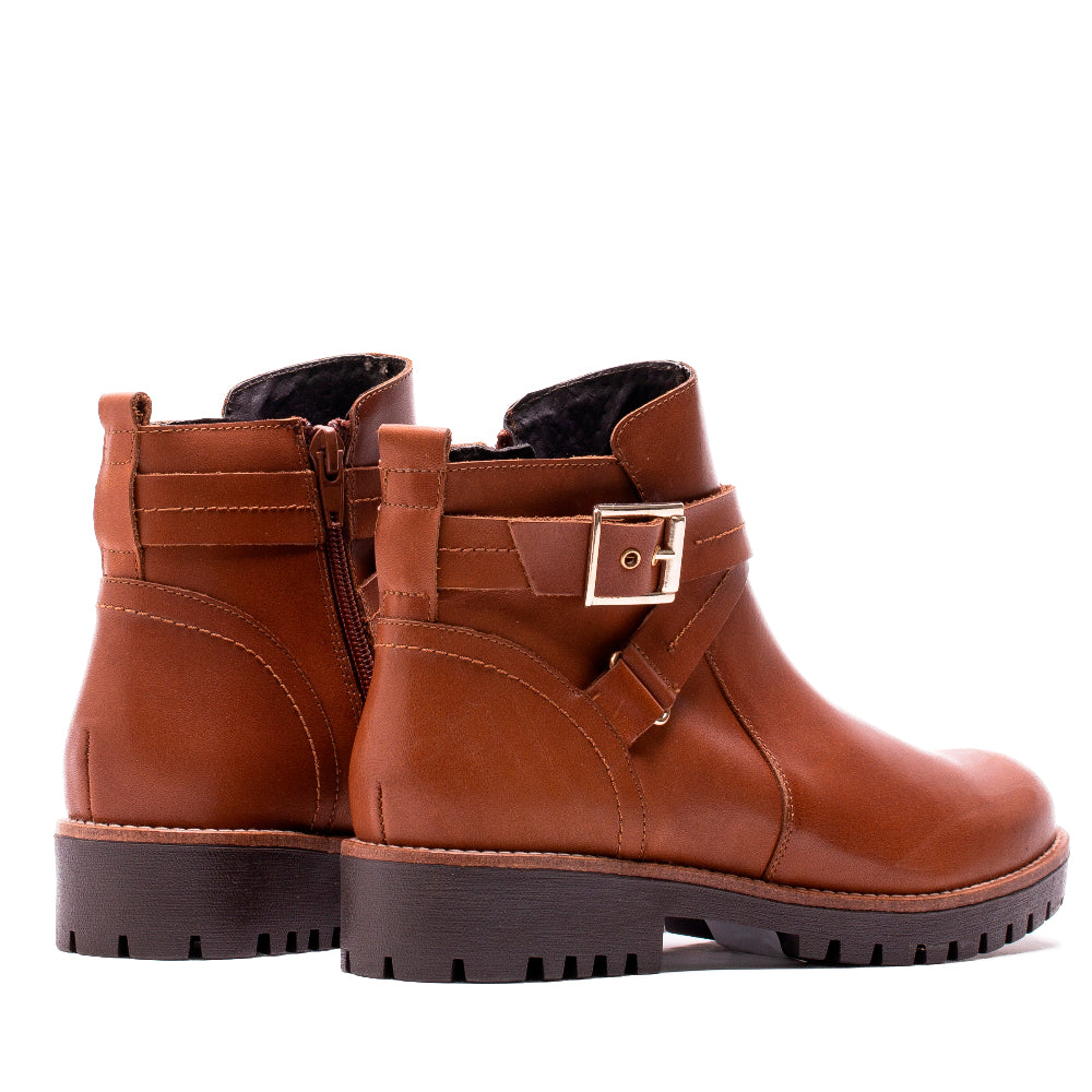 BOTTES EN CUIR KRUST CA-1636