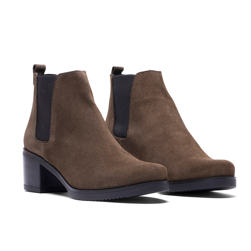 BOTTES EN DAIM KAKI B-2