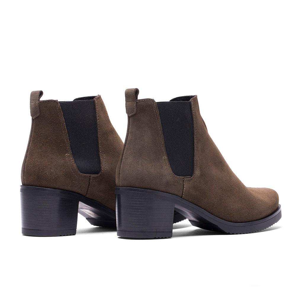 BOTTES EN DAIM KAKI B-2