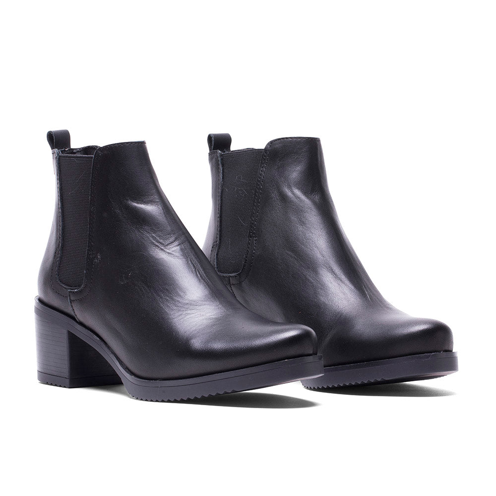 BOTTES B-2 EN NAPPA NOIR