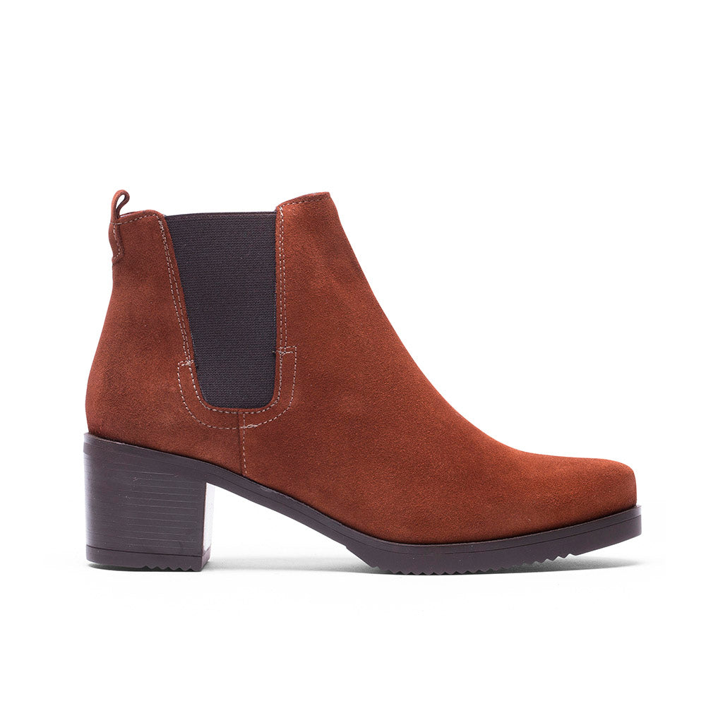 BOTTES EN CUIR SUÈDE B-2