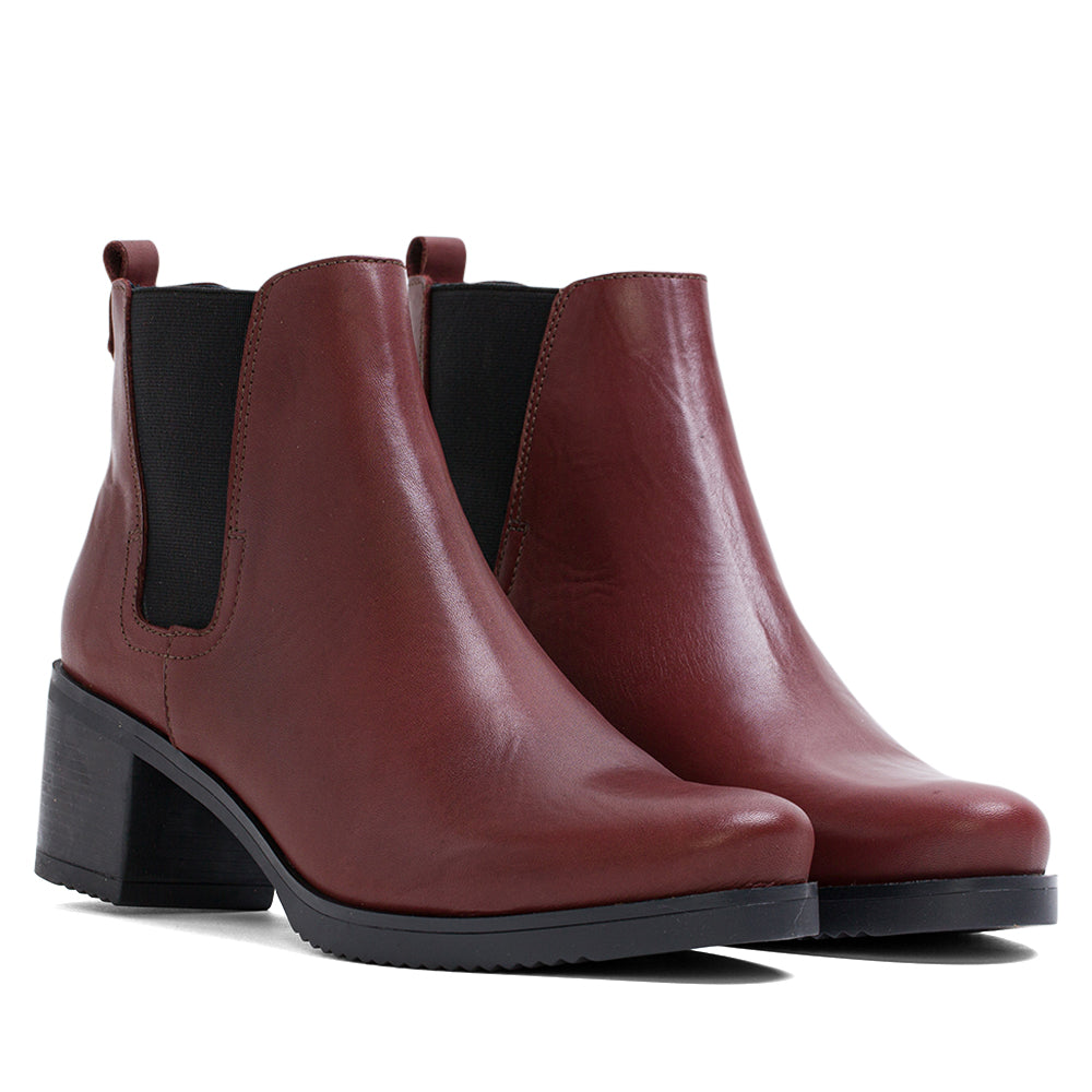 BOTTE B-2 NAPPA BORDEAUX