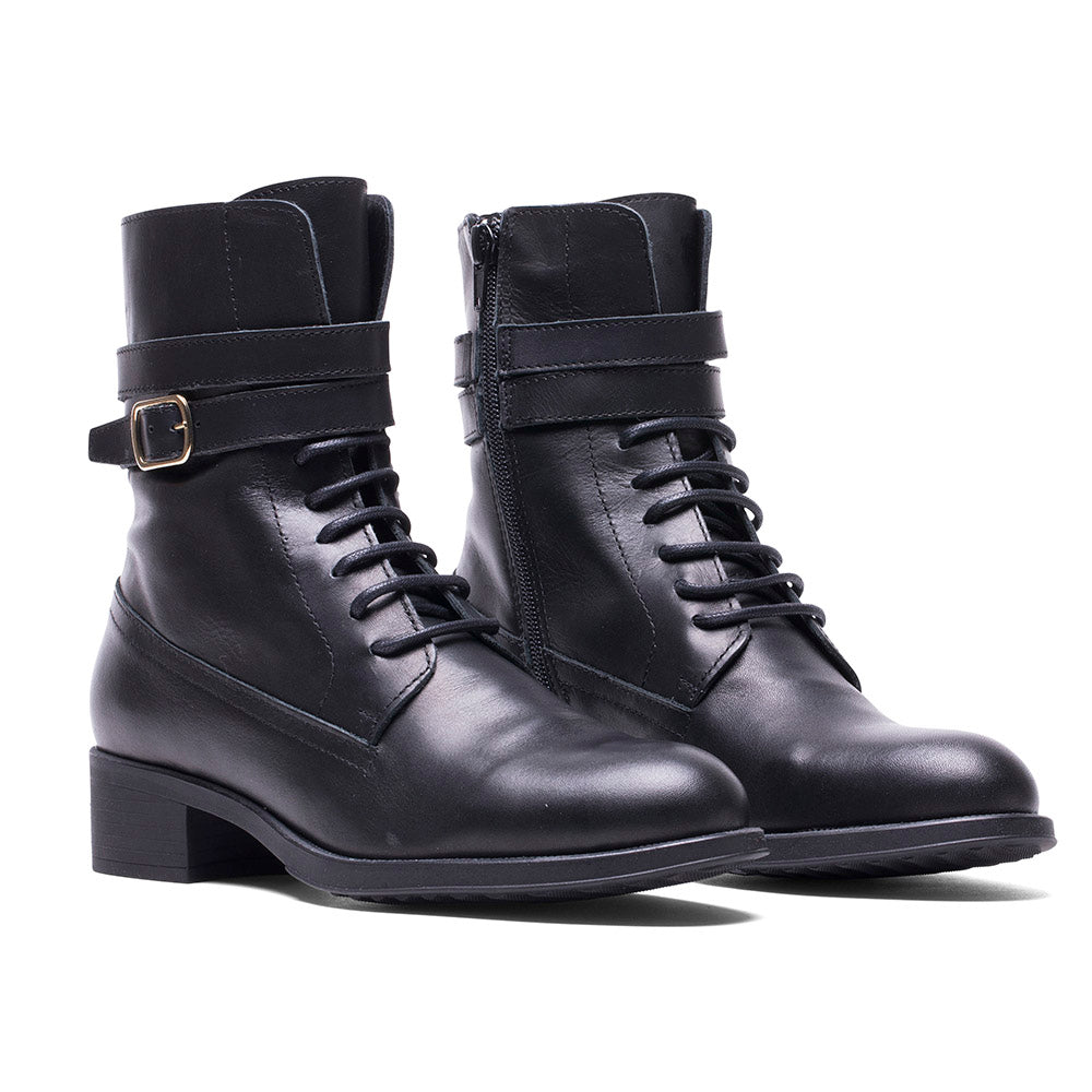 BOTTES B-404 EN NAPPA NOIR