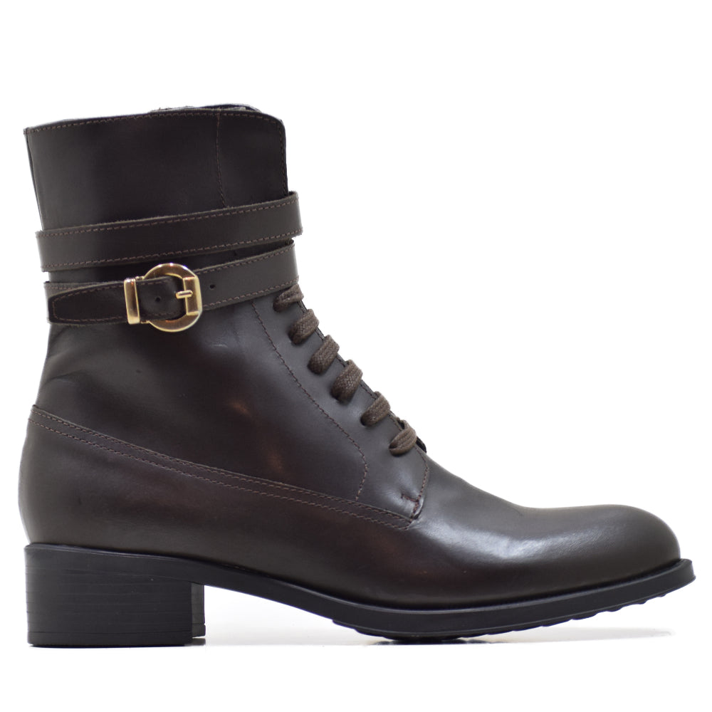 BOTTES B-404 MARRON EN NAPPA