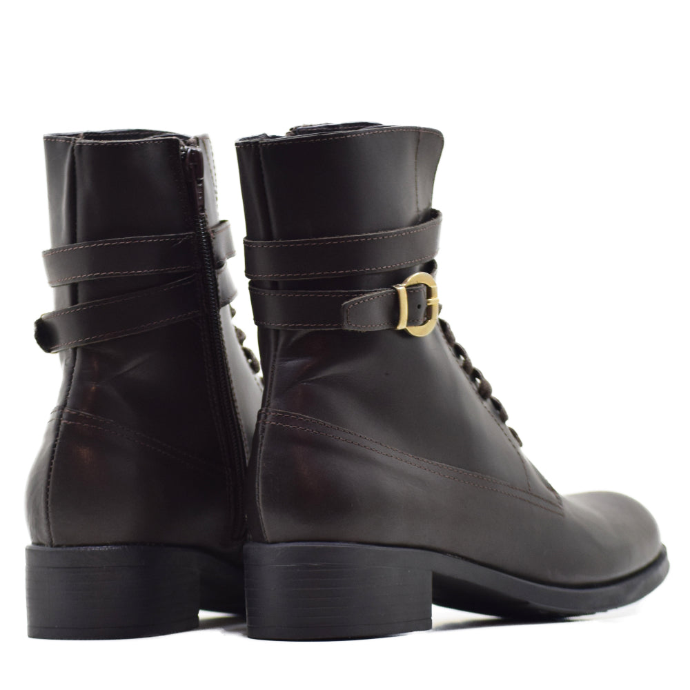 BOTTES B-404 MARRON EN NAPPA