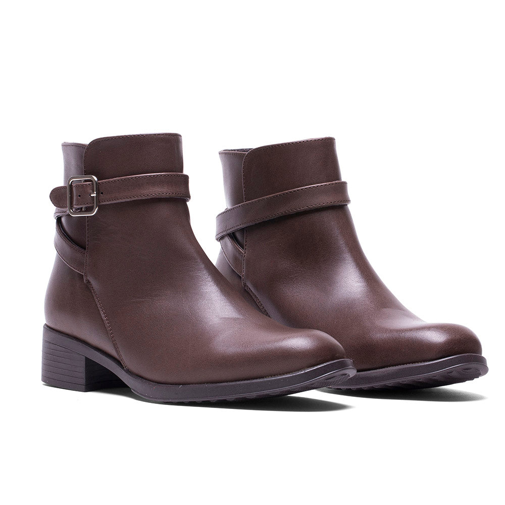 BOTTES VA-5716 EN NAPPA MARRON