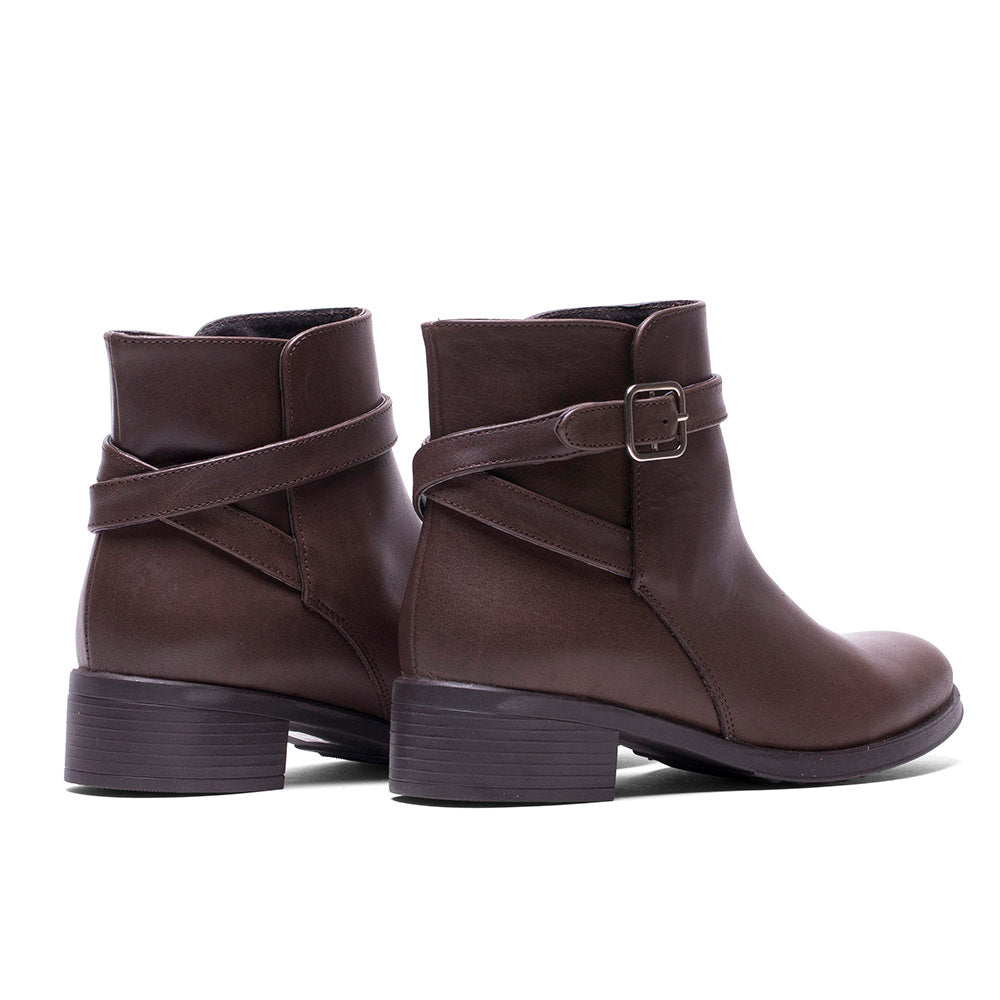 BOTTES VA-5716 EN NAPPA MARRON