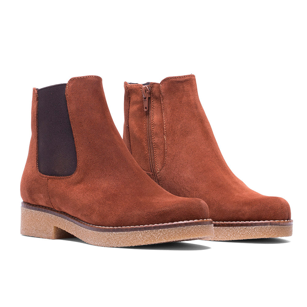 BOTTE EN CUIR SUÈDE HU-481