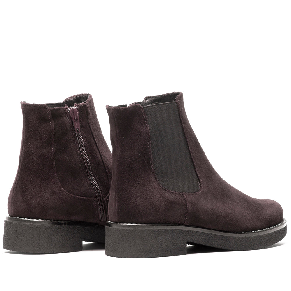 BOTTES EN DAIM MARRON HU-481