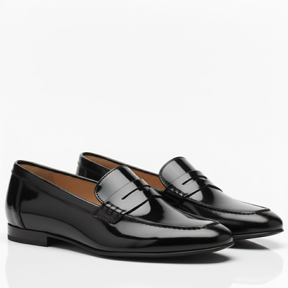 ZAPATO CA-396 ANTIFAZ CHAROL NEGRO