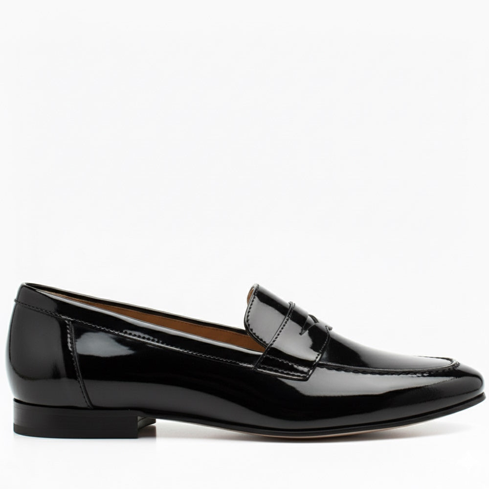 ZAPATO CA-396 ANTIFAZ CHAROL NEGRO