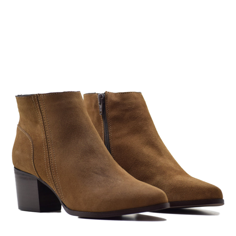 BOTTES EN DAIM AKRA MINK