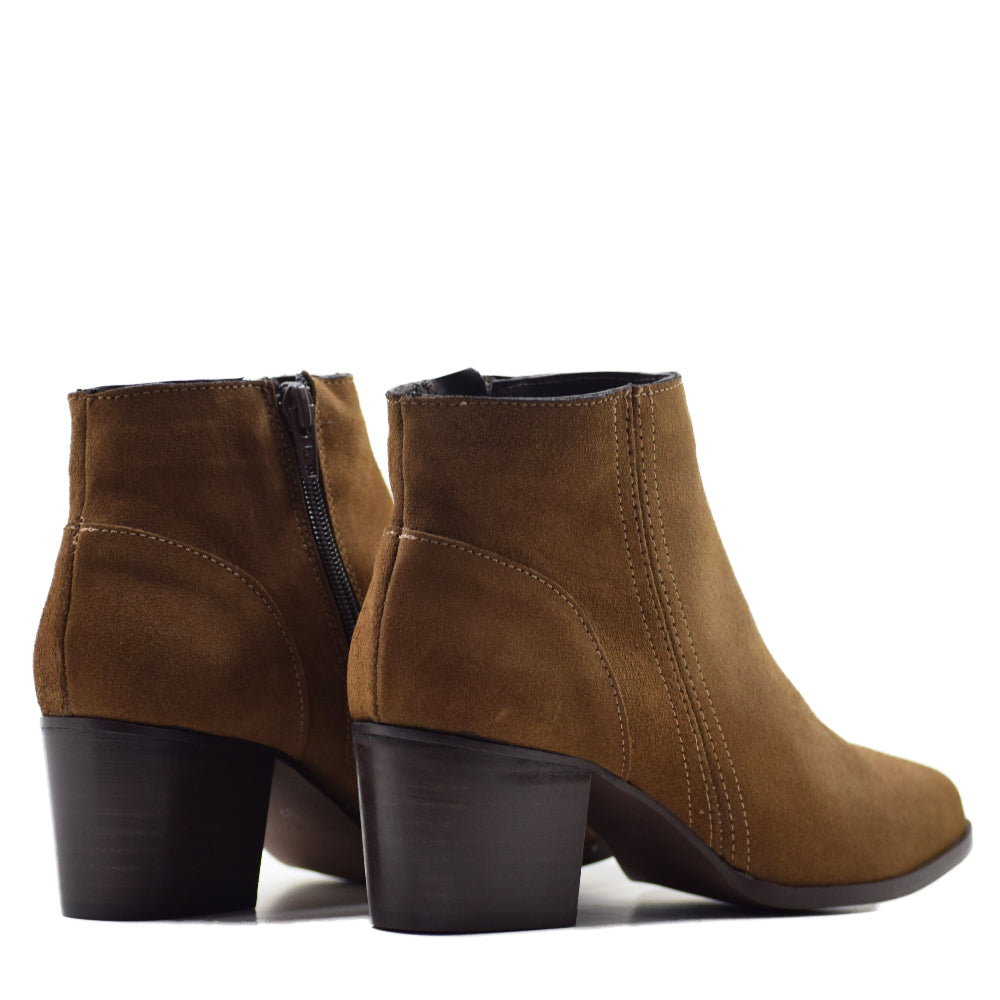 BOTTES EN DAIM AKRA MINK