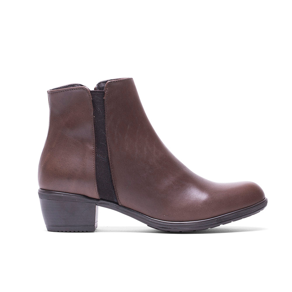 407 BROWN NAPPA LEATHER BOOT