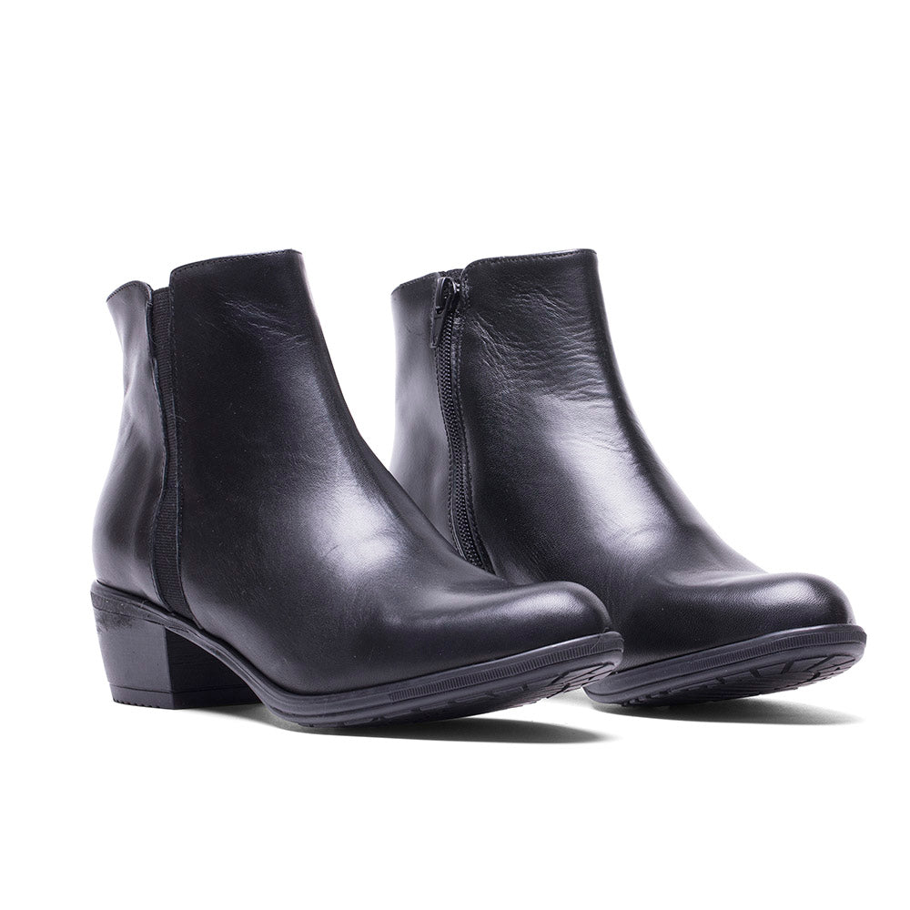BOTTE 407 CUIR NAPPA NOIR