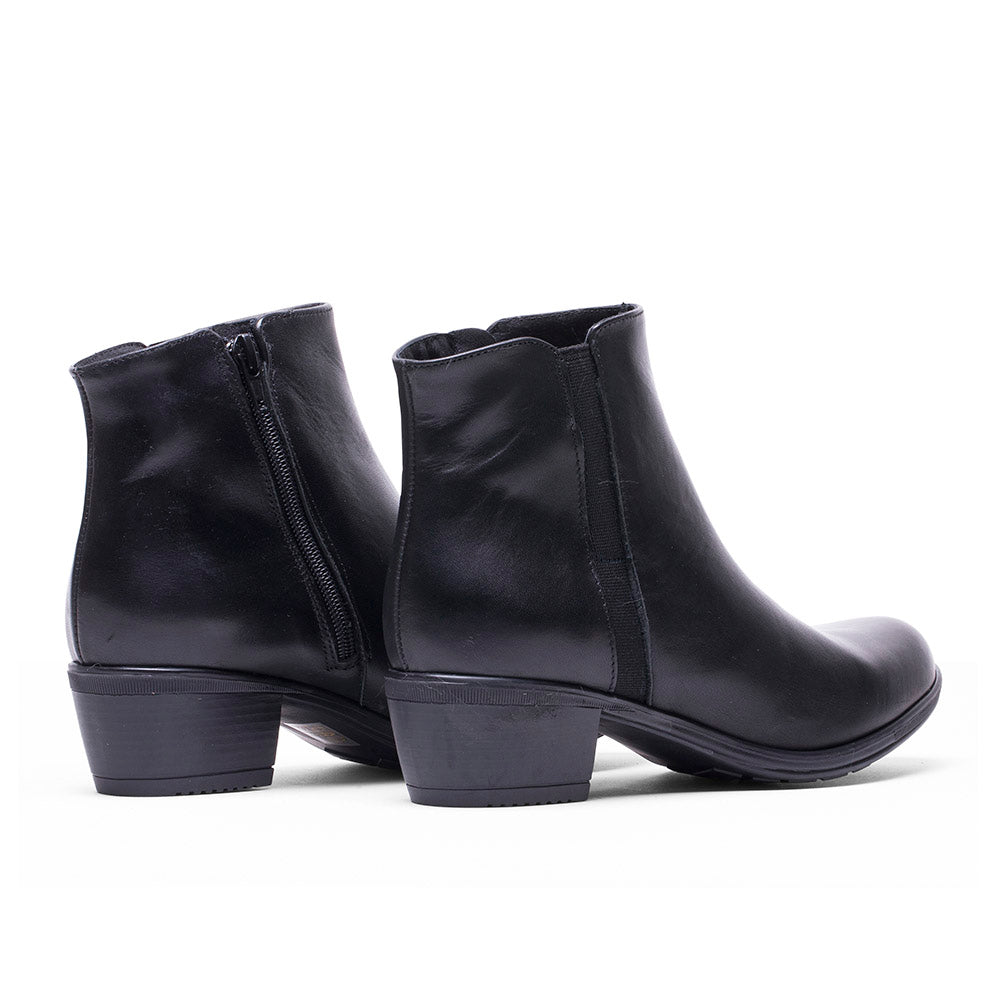 BOTTE 407 CUIR NAPPA NOIR