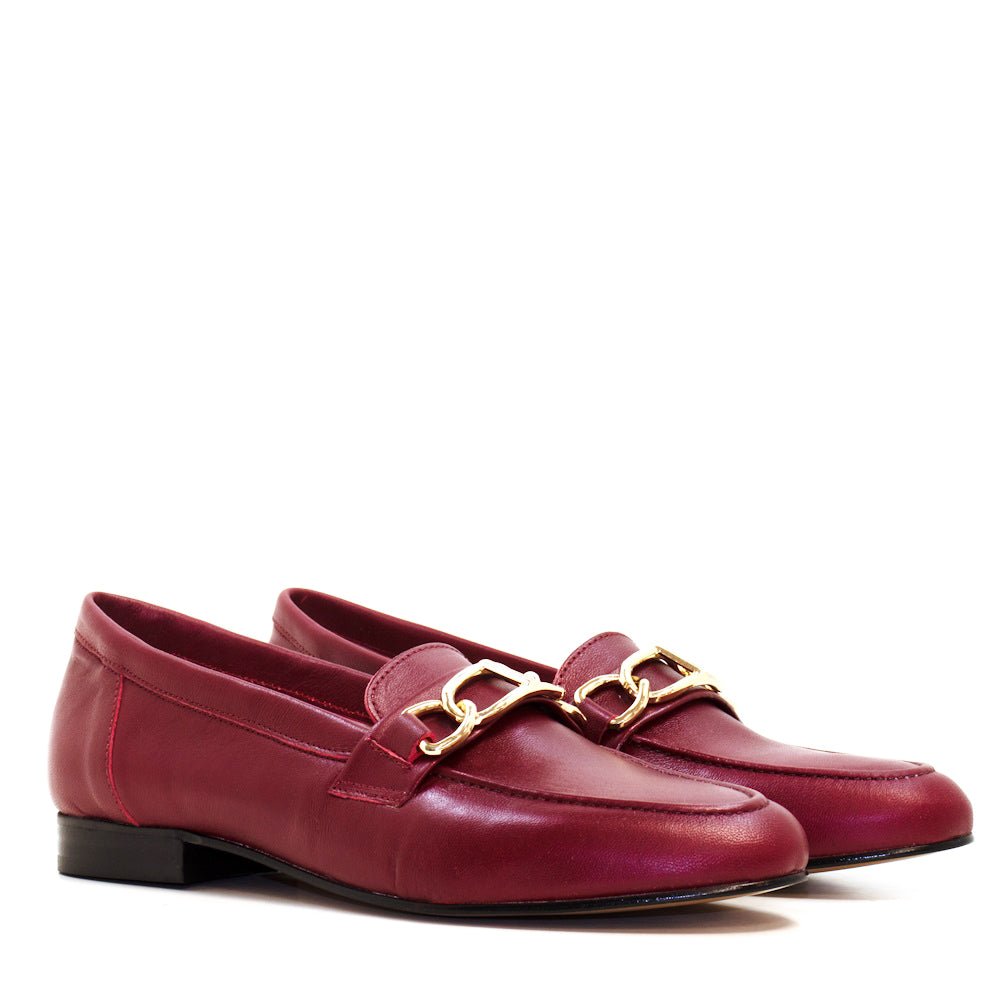 ZAPATO CA-693 NAPA BURDEOS